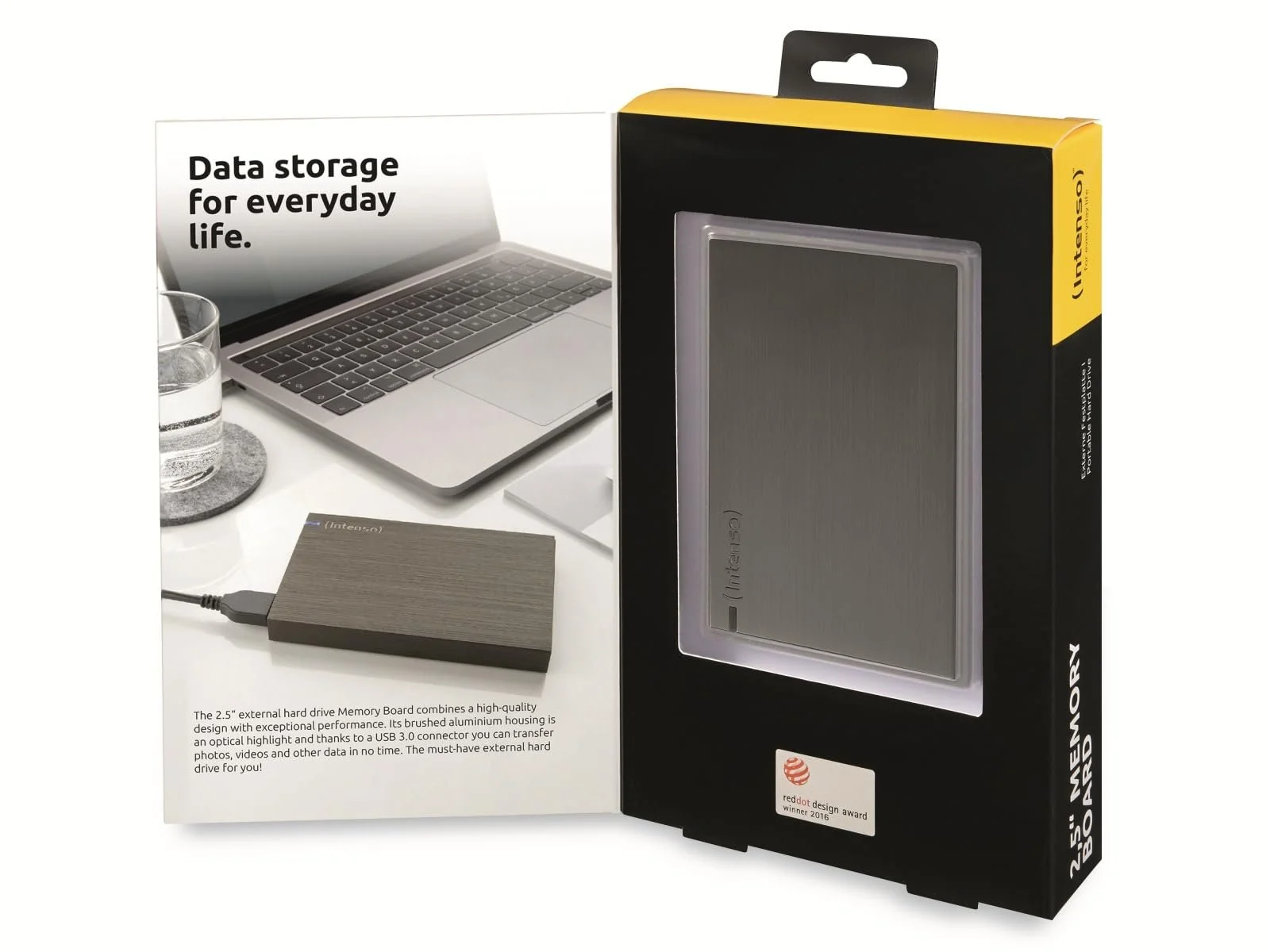 Внешний жесткий диск Intenso Memory Board 1ТБ 2.5" USB 3.0, фото №4