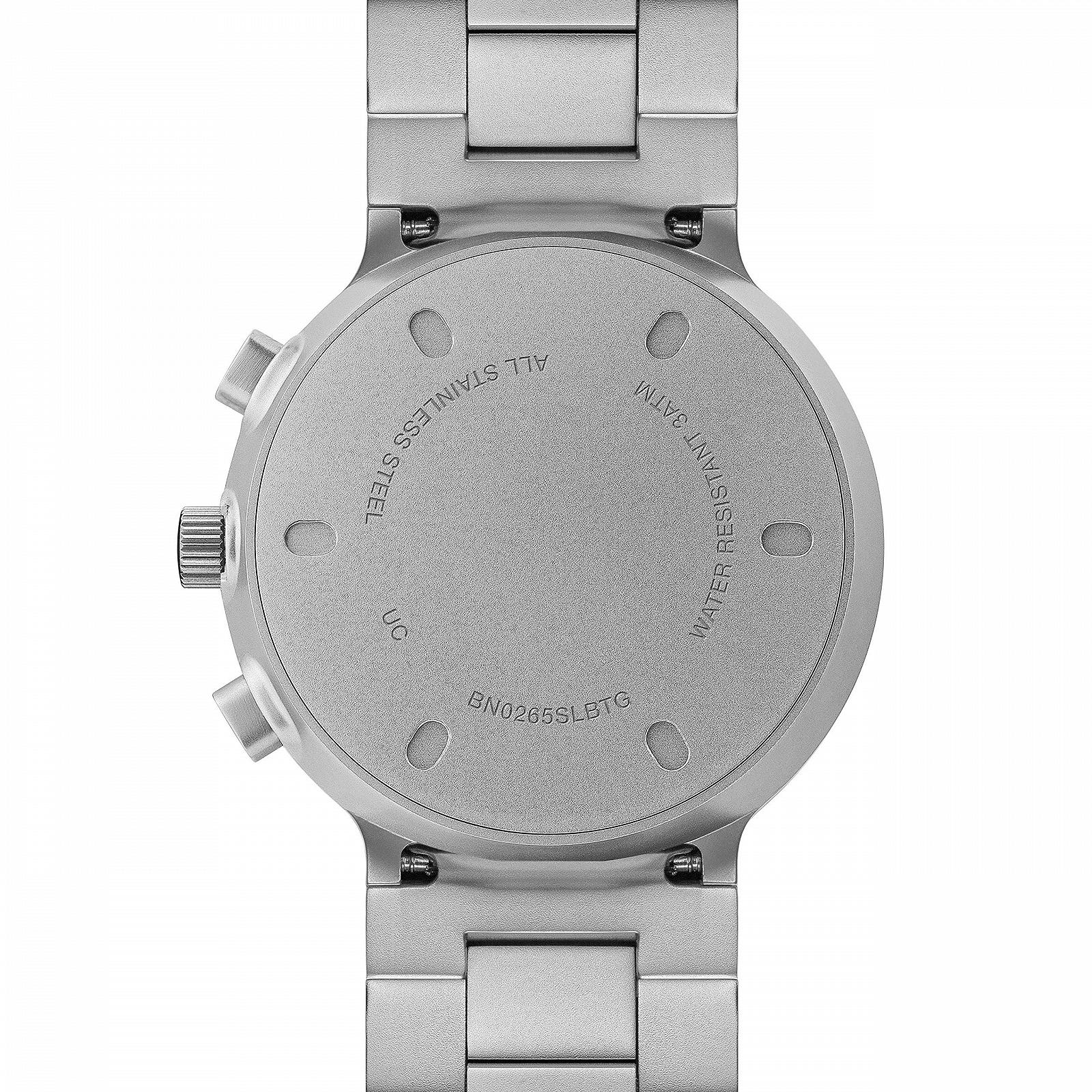 Мужские часы-хронограф Braun с кварцевым механизмом с ремешком из нержавеющей стали или кожаным ремешком, фото №6