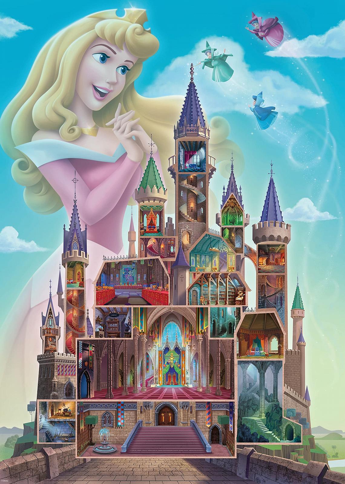 Пазл Ravensburger Disney Castle Collection Aurora 17338 1000 элементов 14+, фото №2