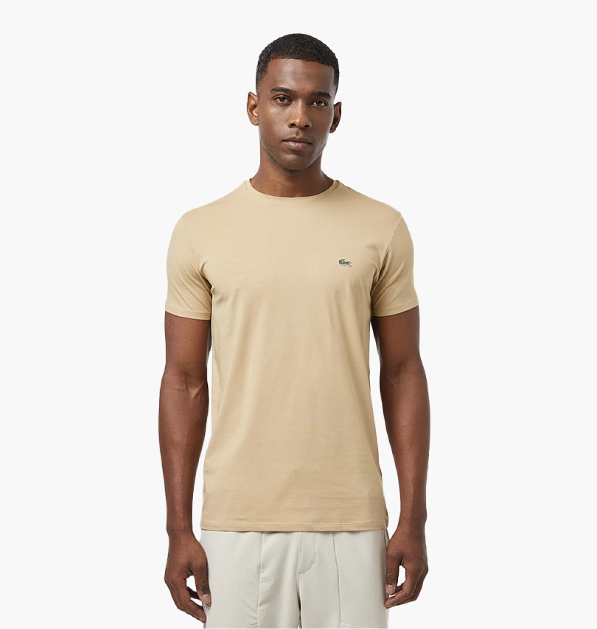 Футболка жіноча Lacoste  Beige TH099802S  L, фото №1