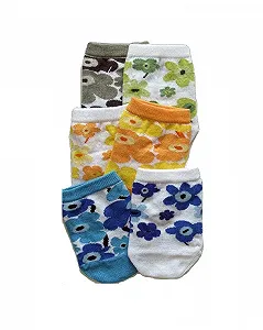 Шкарпетки жіночі на пальці кісточкові, 6 шт synthetic.ua - Фото 1