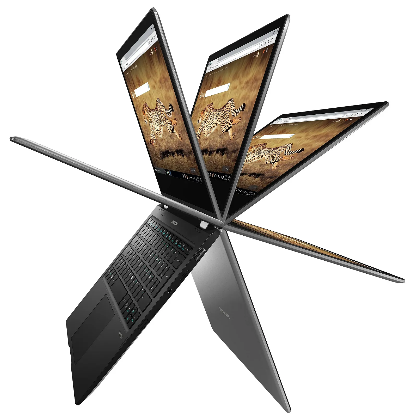 Сенсорний ноутбук 13.3" MEDION AKOYA E3221 Intel Celeron N4020 RAM 4GB SSD 128GB Win11 (UKR), фото №3