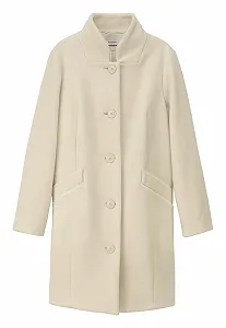 Пальто hessnatur Relaxed Жіноче з чистої органічної мериносової вовни - Фото 1