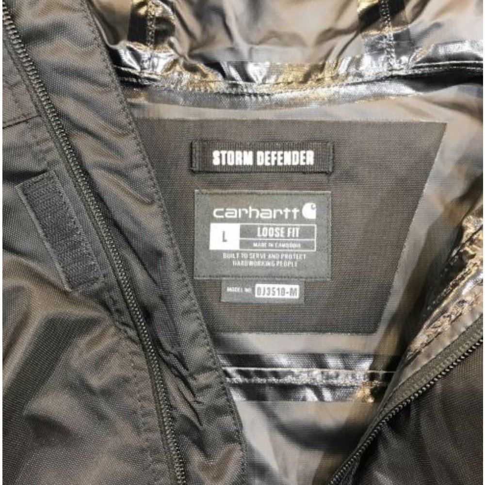 Куртка Carhartt Storm Defender Midweight Loose Fit зеленая M, фото №3