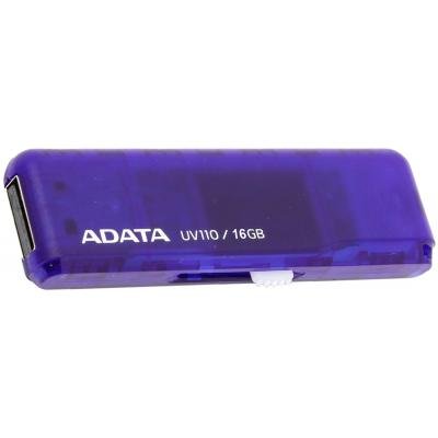 USB флеш-накопичувач ADATA 16gb UV110 Blue USB 2.0 AUV110-16G-RBL, фото №2 USB флеш-накопичувач ADATA 16gb UV110 Blue USB 2.0 AUV110-16G-RBL, фото №2