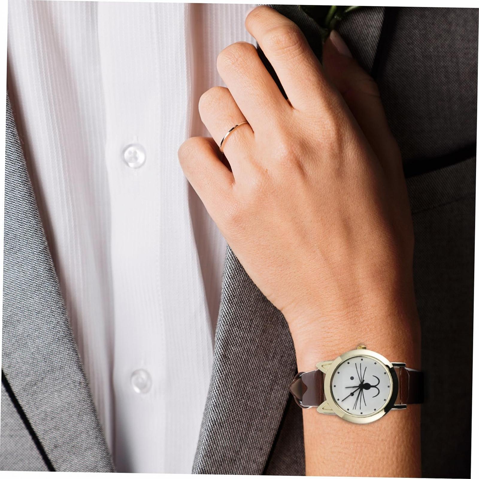 Женские часы LIFKOME Кошачьи часы Белый, фото №4 Женские часы LIFKOME Кошачьи часы Белый, фото №4