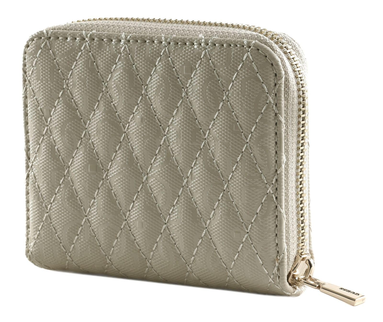Гаманець GUESS Betula Small Zip Around S Taupe, фото №4