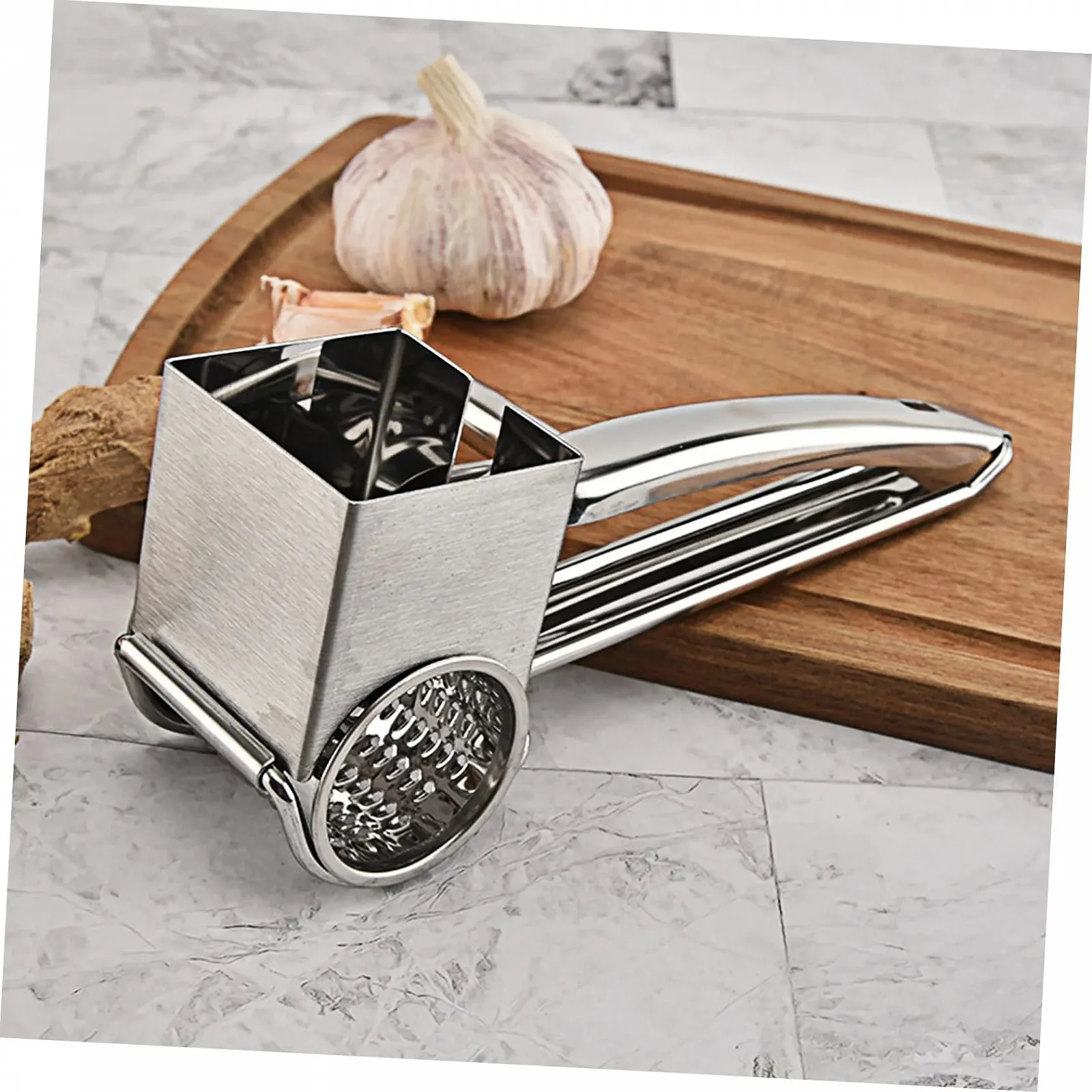 Ручная терка Abaodam 4 шт. Вращающаяся ручка, фото №2