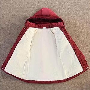 Зимова куртка для дівчат, пуховик, тепла зимова стьобана куртка synthetic.ua - Фото 1