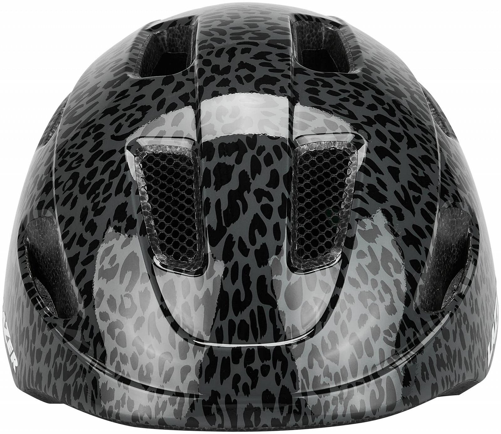 Шолом Lazer Nutz Kc Black Leopard Plain, фото №2