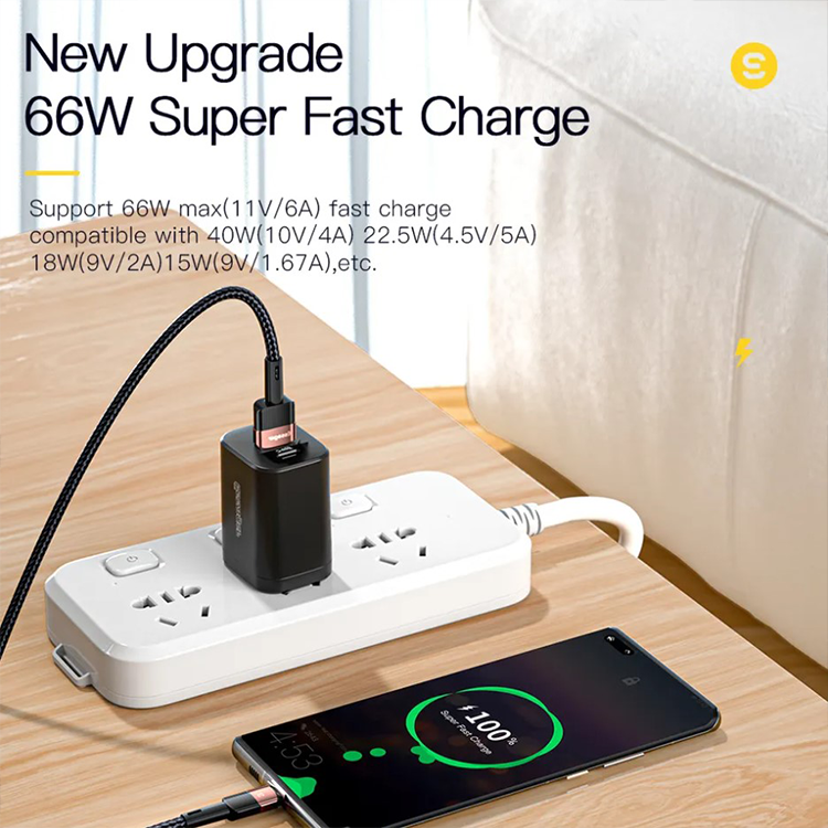 Зарядный кабель ESSAGER Fast Charge 2.4A Lightning 1 метр, фото №8