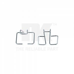 Комплект аксесуарів, гальмівна колодка дискового гальма NK 7919111 для CITROËN, передній міст - Фото 1