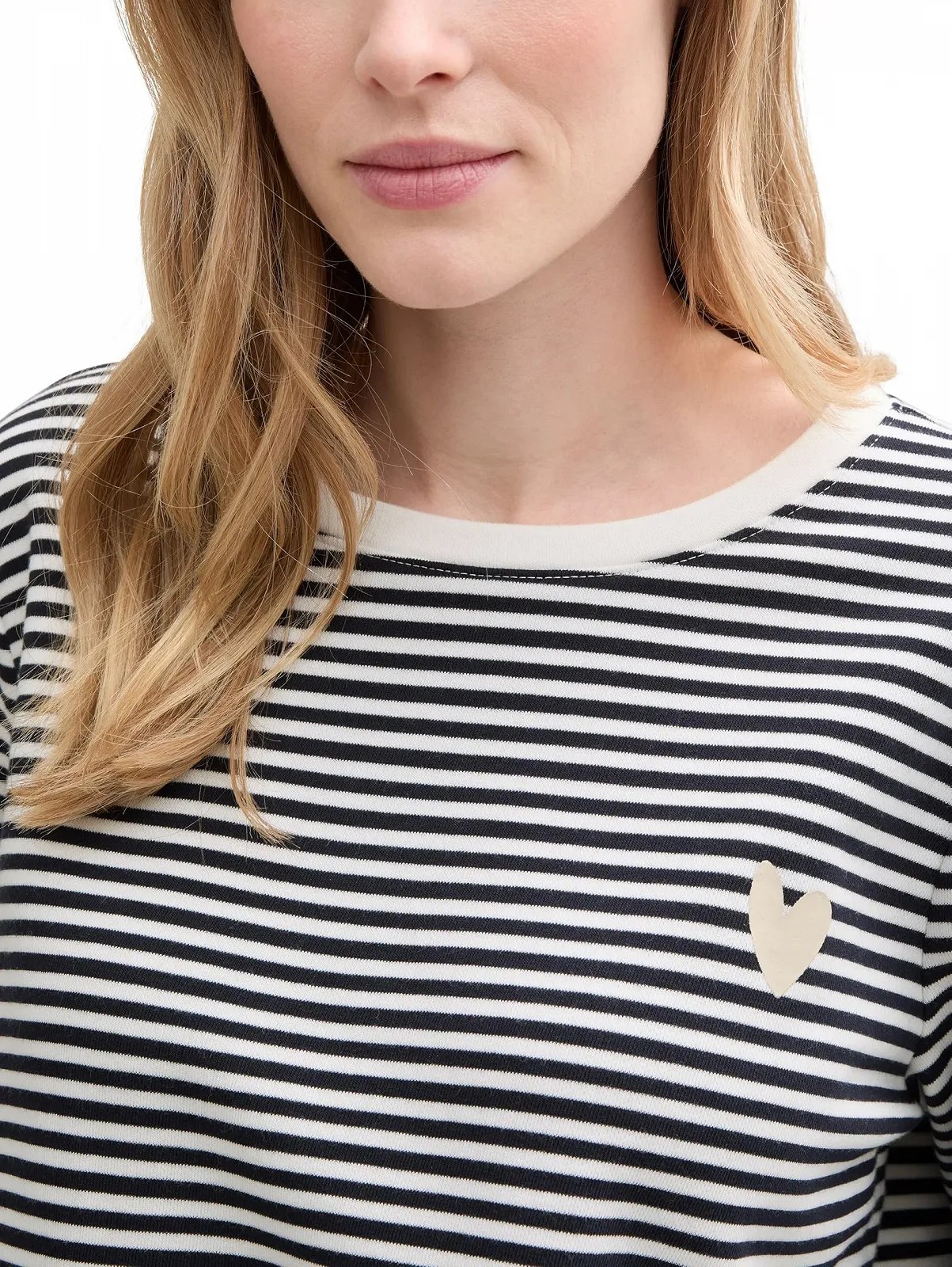 Жіночий світшот вільного крою TOM TAILOR в смужку, фото №4 Жіночий світшот вільного крою TOM TAILOR в смужку, фото №4