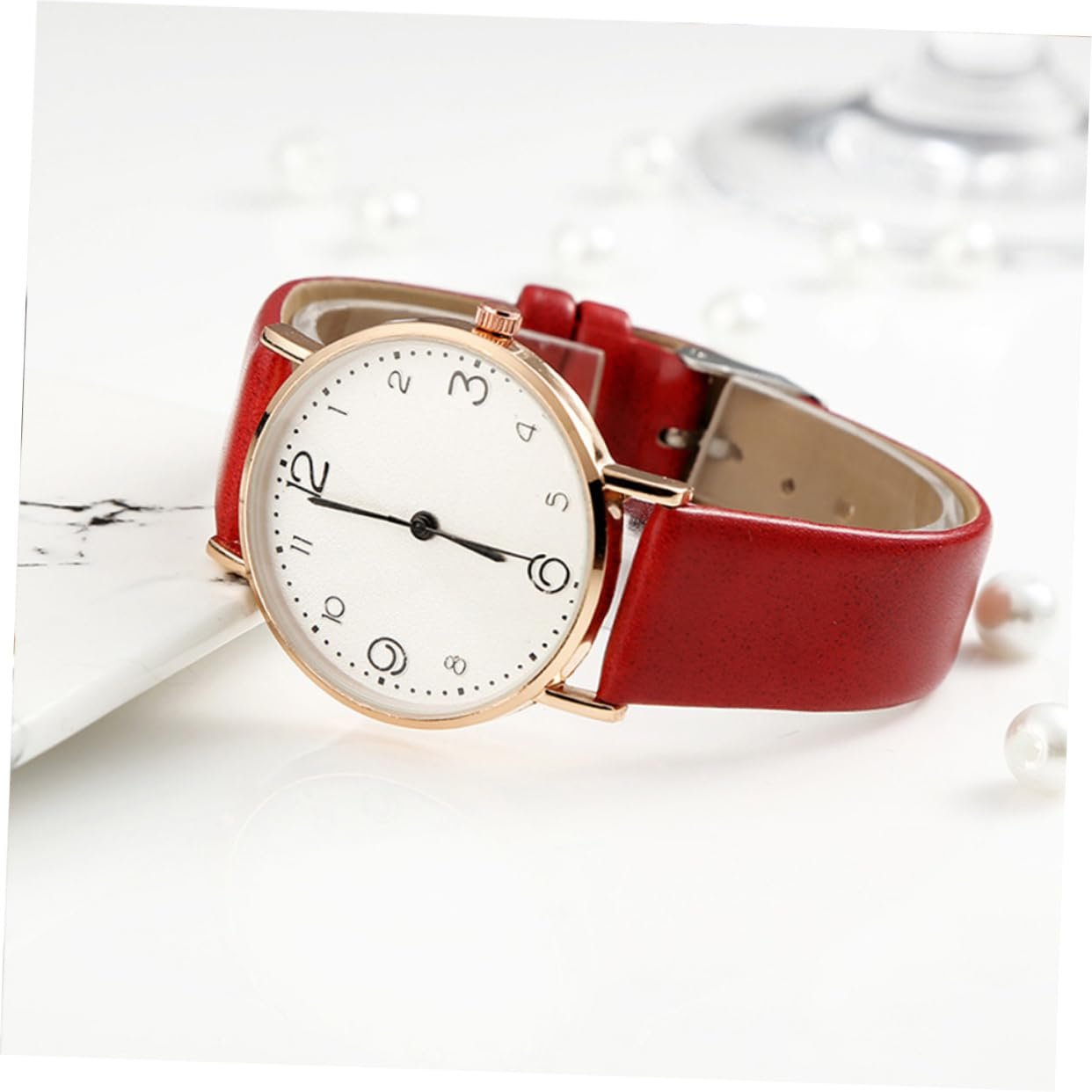 Женские Кварцевые Часы WRITWAA Коричневый, фото №2 Женские Кварцевые Часы WRITWAA Коричневый, фото №2