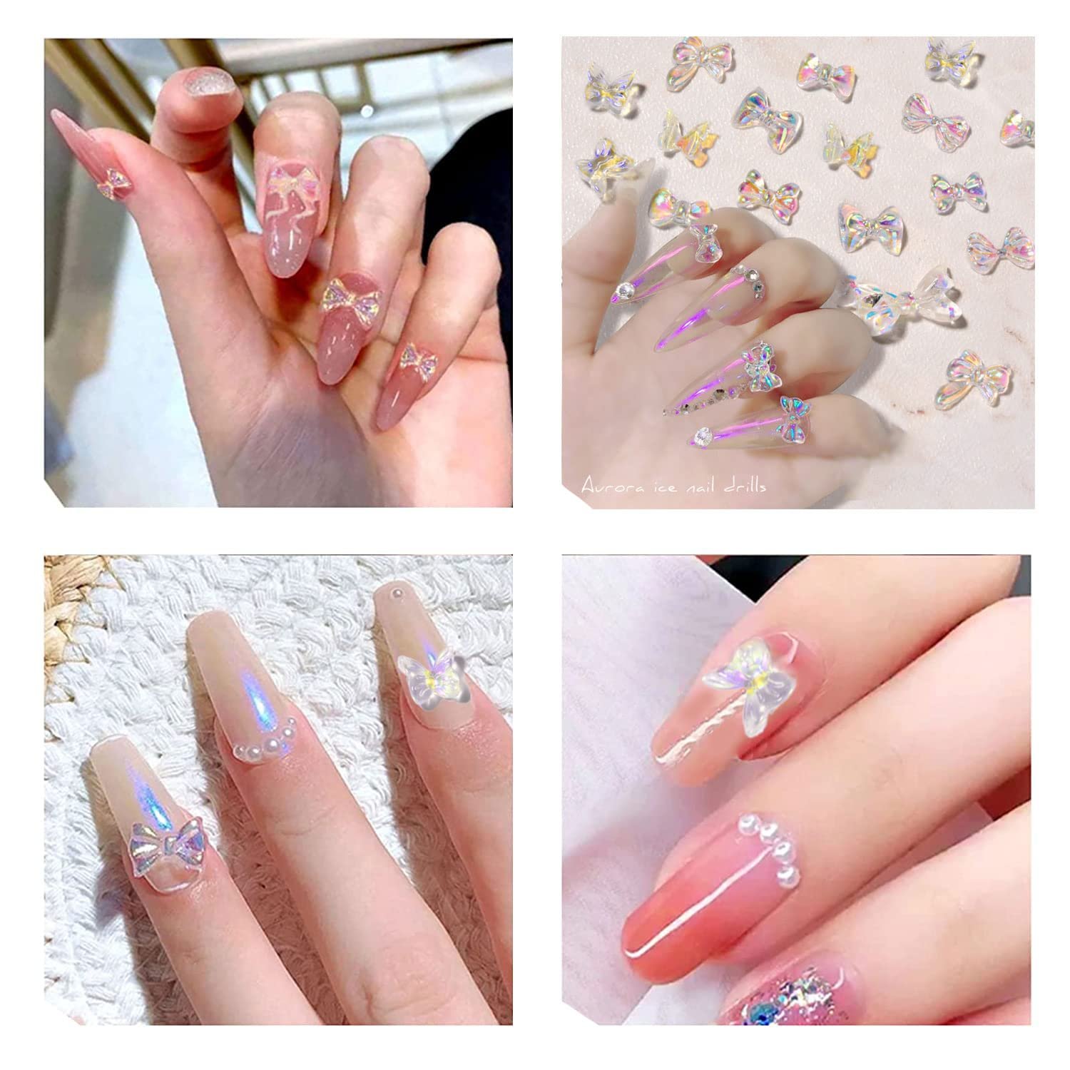Стрази для нігтів 120 шт, для DIY манікюру для жінок та дівчат (5 стилів), фото №6