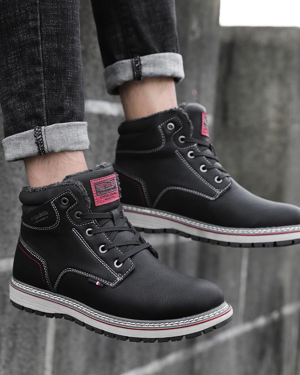 Чоботи Arrigo Bello Winterschuhe Leder, фото №5