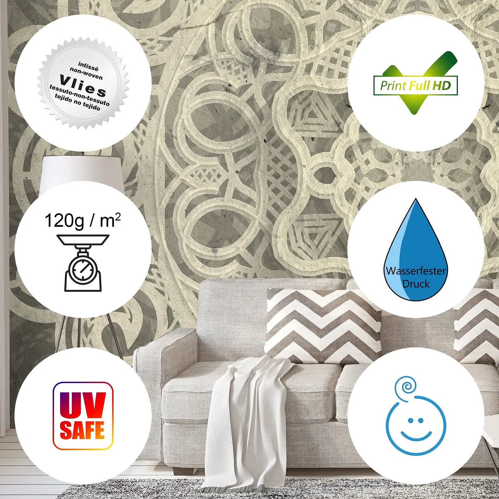 Фотошпалери murando b-A-0173-a-d 400 x 280 см XXL Non-Woven, фото №8