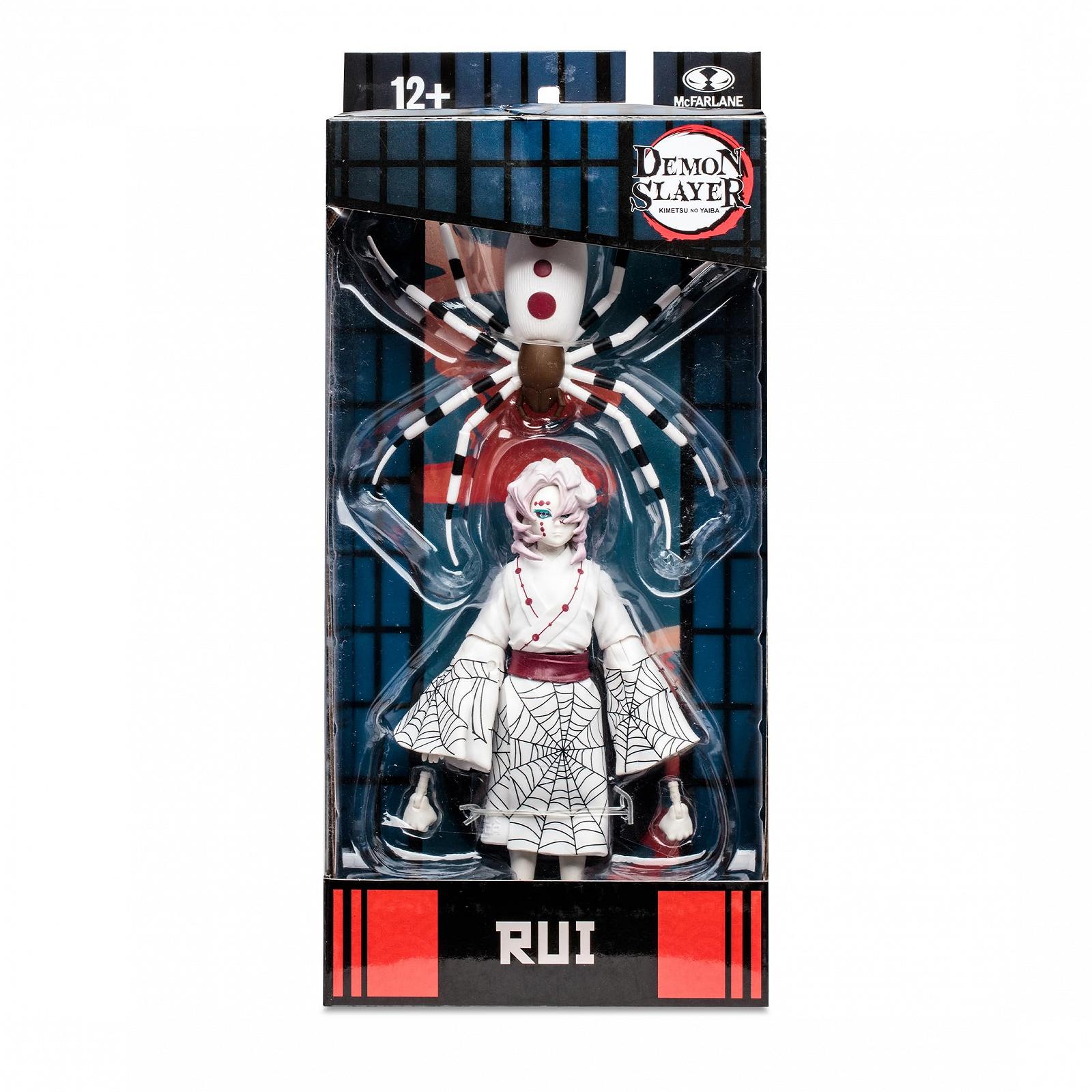 Фигурка Demon Slayer Rui 7 дюймов, коллекционная, детализированная, с ультра артикуляцией, тема: Паук и Demon Slayer, фото №9