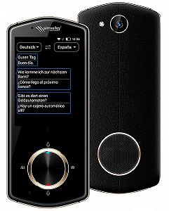 Перекладач simvalley MOBILE Голосовий у реальному часі, 75 мов, з камерою, 4G та WiFi (Голосове зображення) ціна на synthetic.ua - Фото 1 Перекладач simvalley MOBILE Голосовий у реальному часі, 75 мов, з камерою, 4G та WiFi (Голосове зображення) synthetic.ua - Фото 1