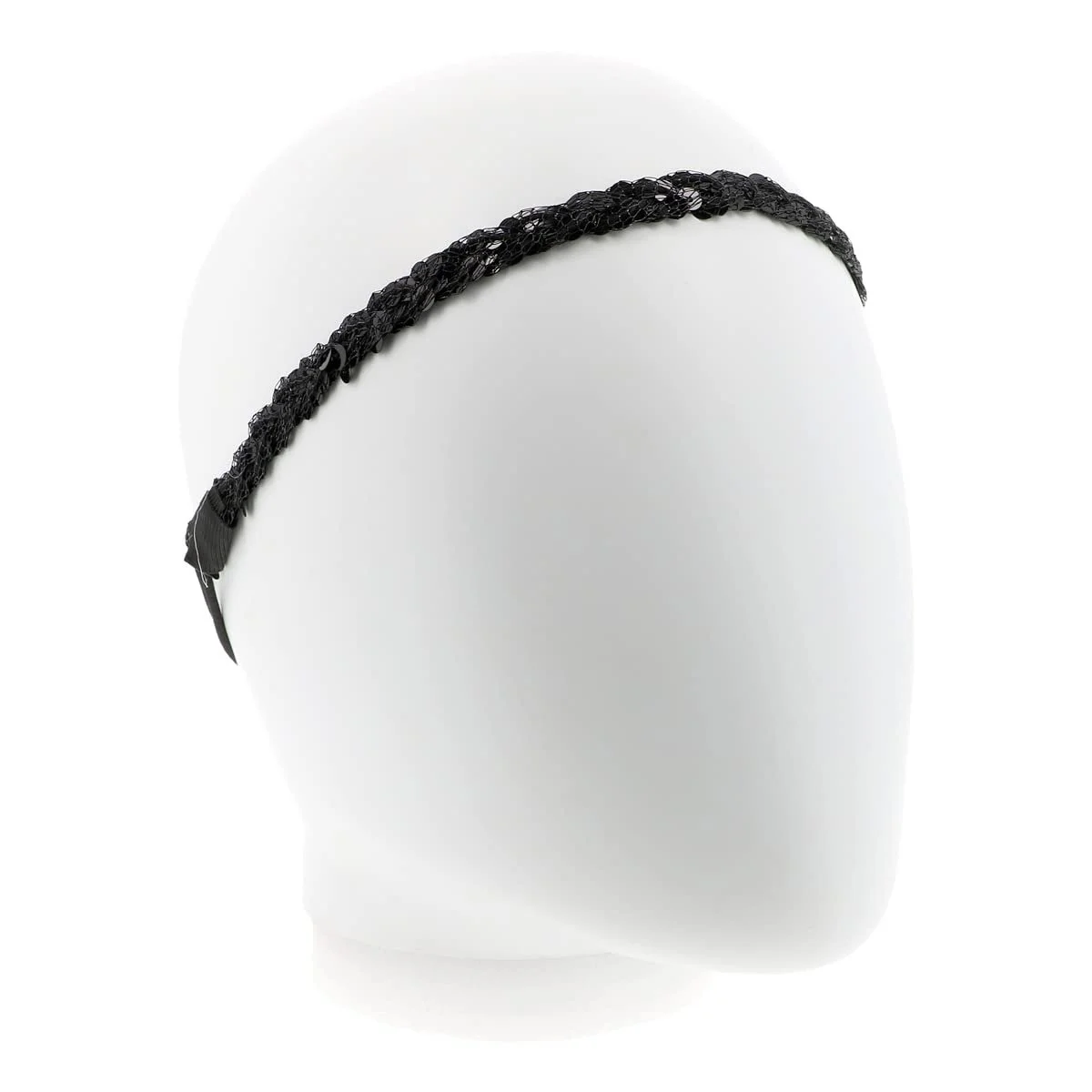 Пов'язка для волосся Жіночий з блискітками Чорний, фото №3 Пов'язка для волосся Жіночий з блискітками Чорний, фото №3