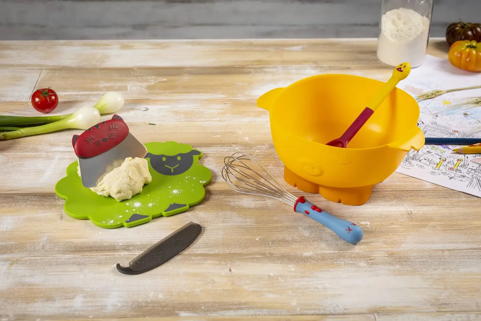 Миска KUHN RIKON Kinderkitchen Pig Yellow, фото №4
