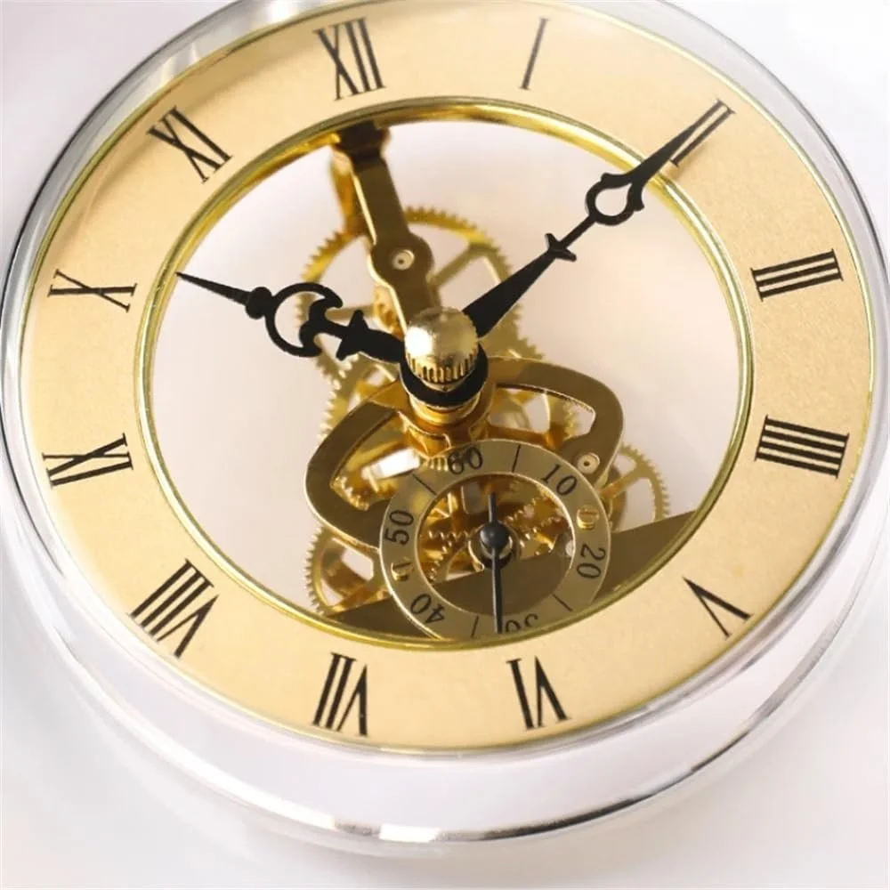 Настольные часы Yixinzi-2024 Механические Хрустальное стекло, фото №3