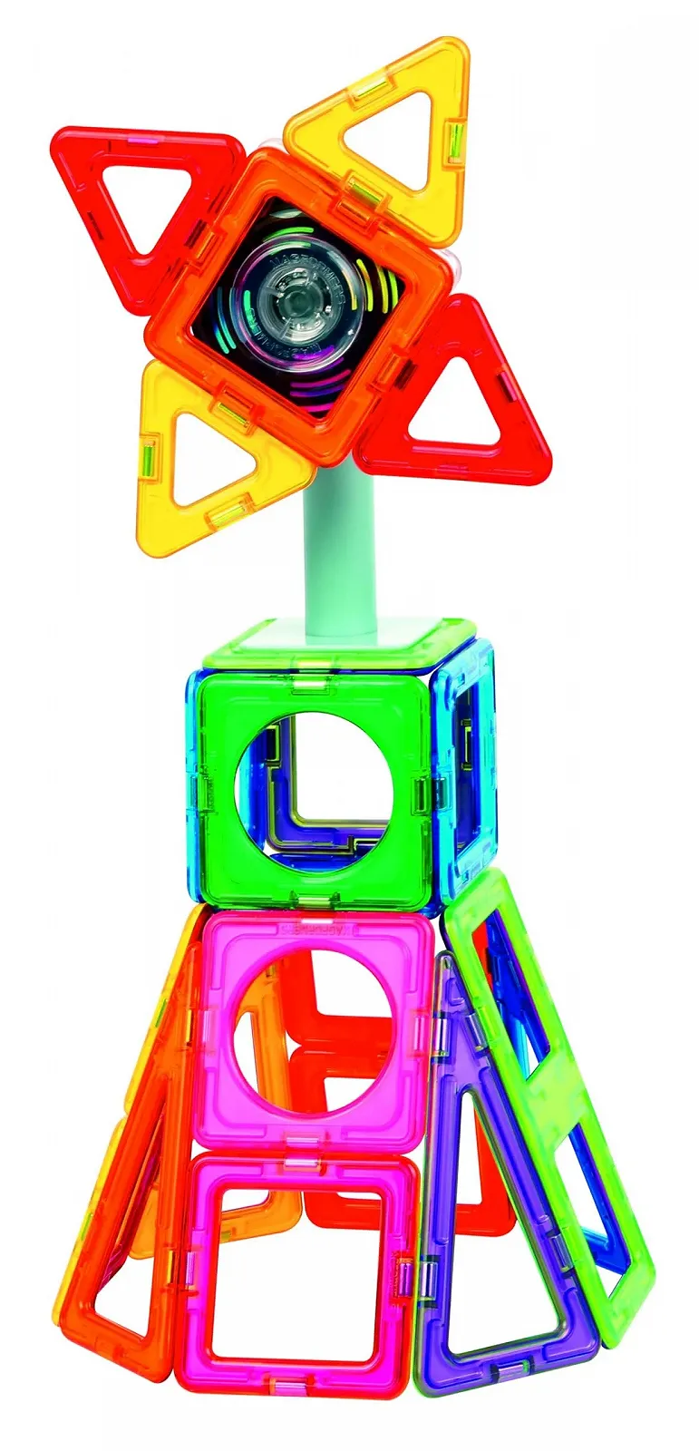 Конструктор Magformers Mystery Spin Set 40 деталей, магнитные строительные блоки, цветной, 3-99 лет, фото №7