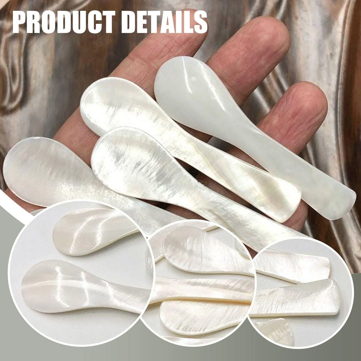 Набор из 4 ложек для мисок Creative Tableware, кухонные инструменты, аппликаторы для обмакивания, десертные ложки, фото №3