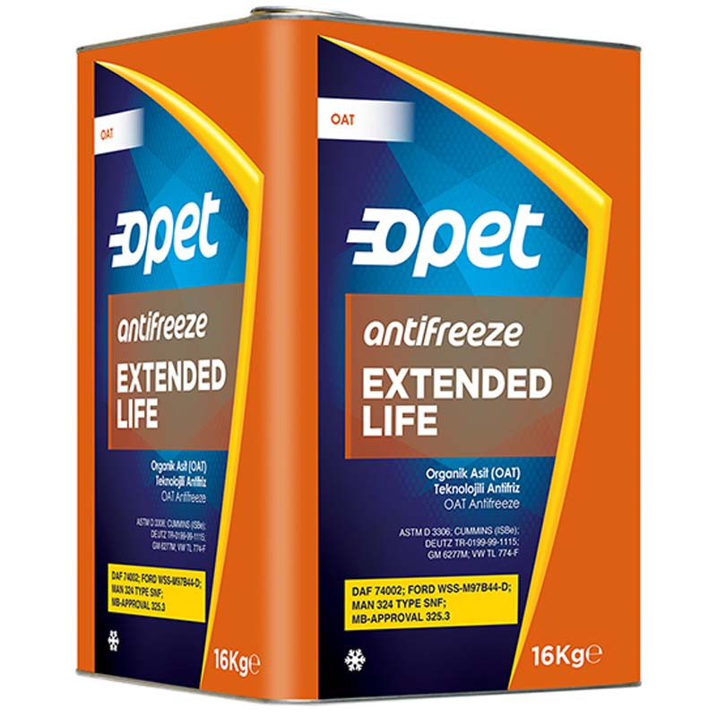 Антифриз концентрат Opet EXTENDED LIFE G12 оранжевый 16кг ANTIFREEZE LONG 16 kg, фото №1 Антифриз концентрат Opet EXTENDED LIFE G12 оранжевый 16кг ANTIFREEZE LONG 16 kg, фото №1