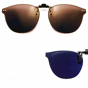 Поляризованные очки-накладки CREYESTAL, клипса, 100% UV400 - Фото 1