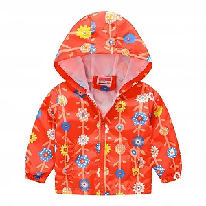 Куртка с капюшоном Mjjsk для мальчиков и девочек, легкая - Фото 1