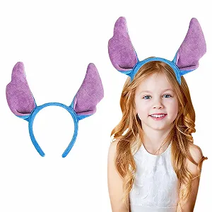 Аксессуар для волос Плюшевые ушки Голубой - Фото 1