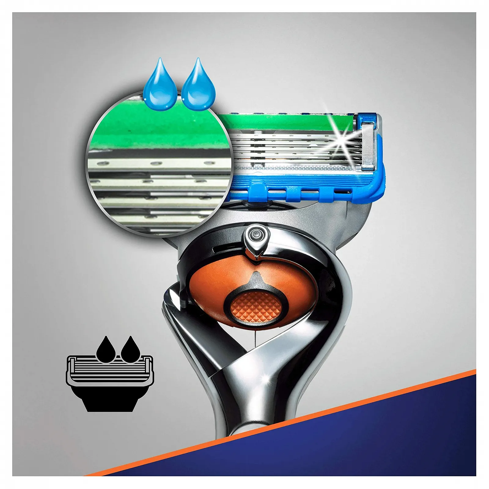 Бритва Gillette ProGlide Power с технологией FlexBall, фото №5