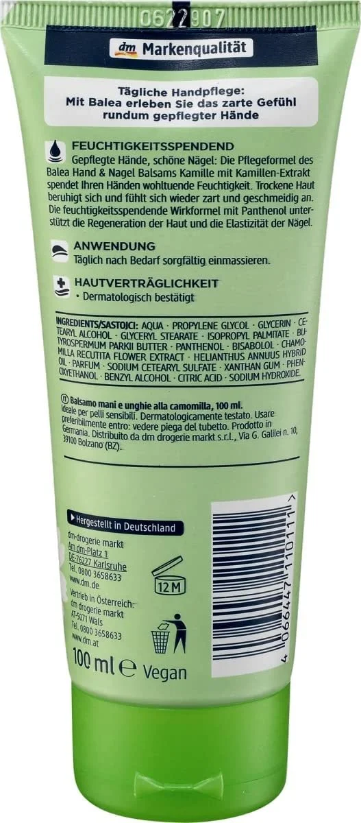 Крем для рук Balea Chamomile 100 мл, фото №3