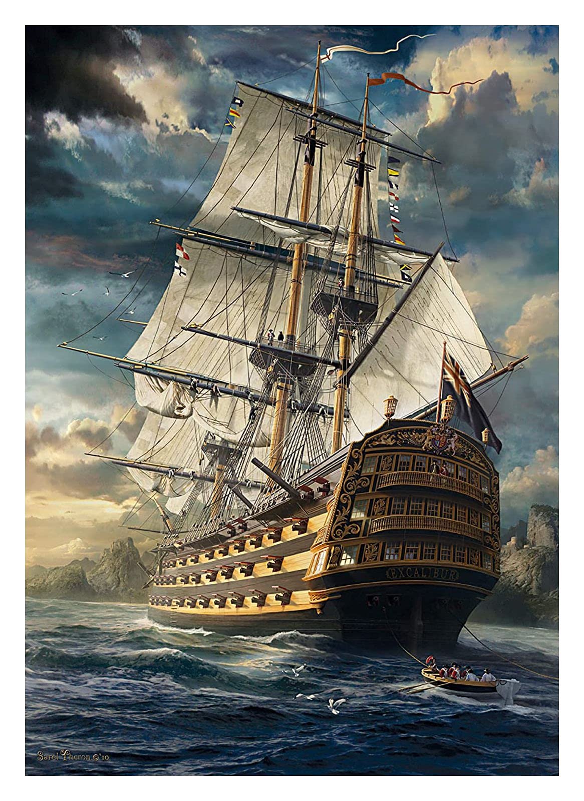 Пазл Schmidt SCH58153 Sails Set 1000 элементов Многоцветный, фото №2