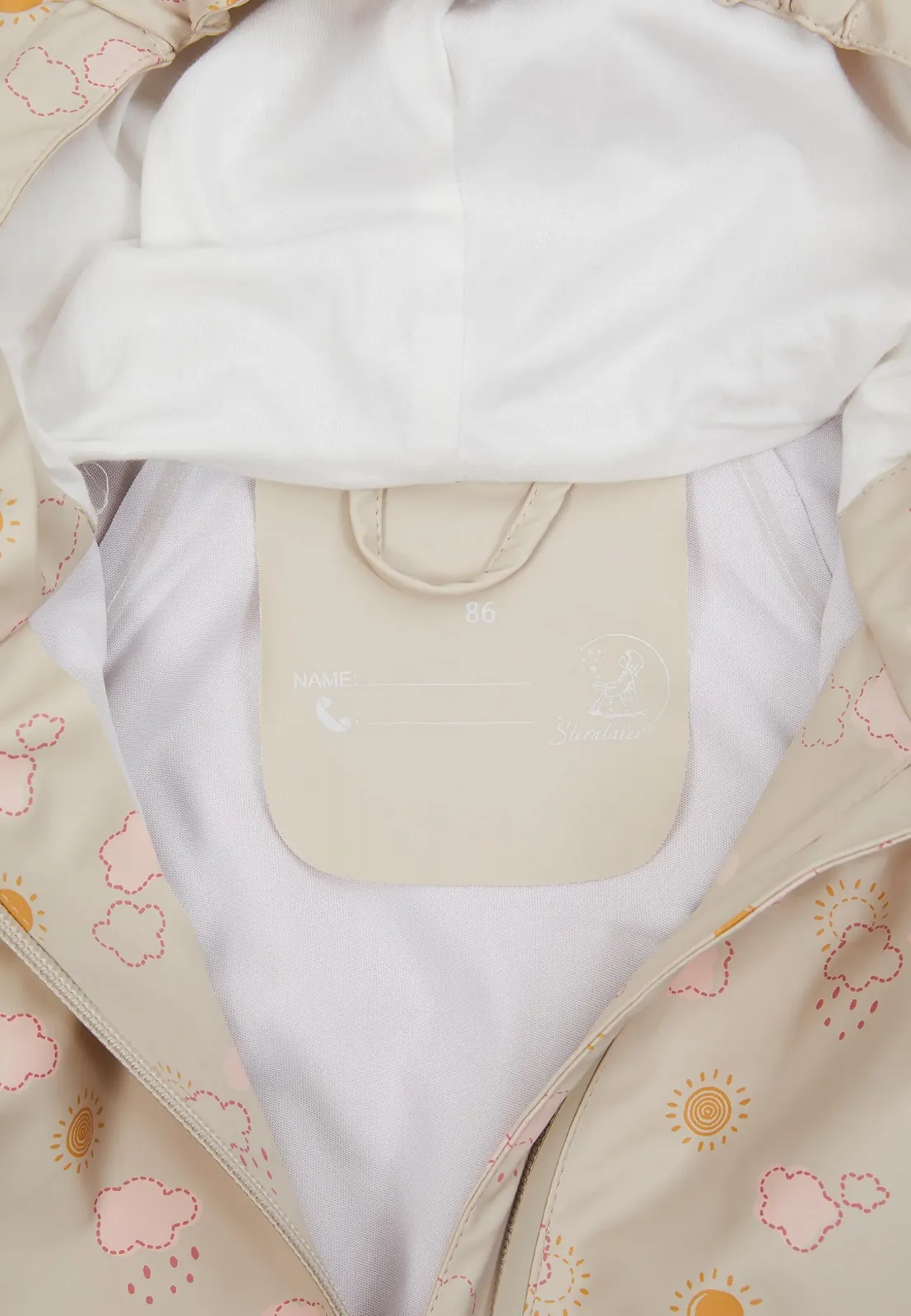 Непромокаемая Куртка Sterntaler Wolken для детей, водонепроницаемая, фото №5