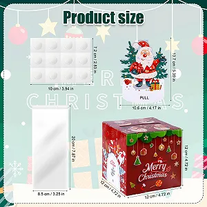 Скарбничка Merry Christmas з висувним механізмом та карткою Санти synthetic.ua - Фото 1
