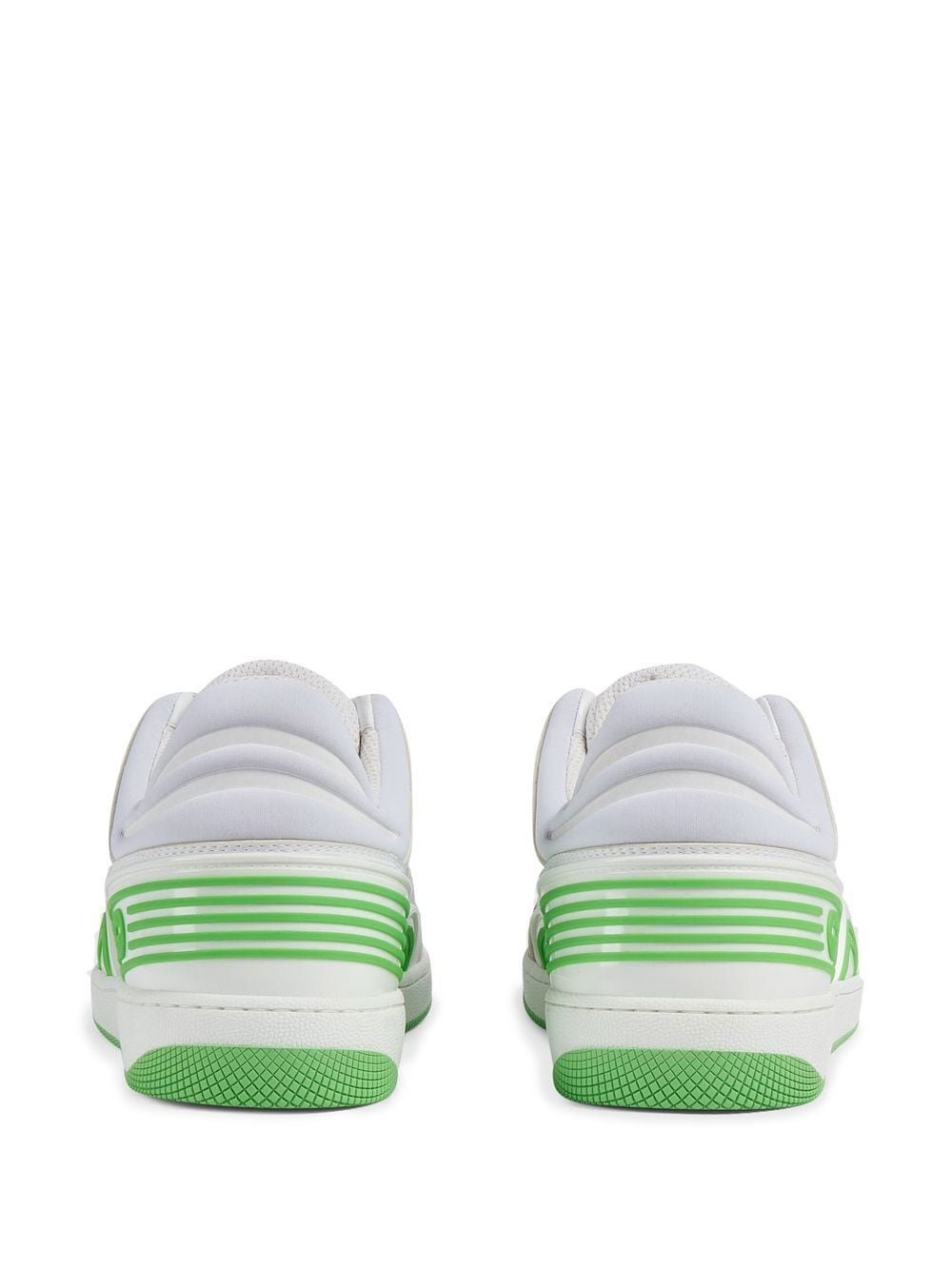 Кросівки Gucci Basket Low White Demetra Green 39.5, фото №2