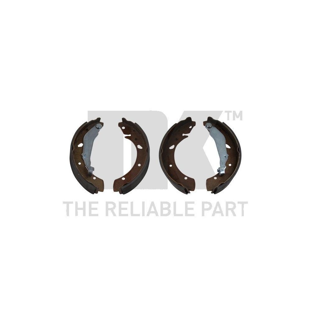 Комплект гальмівних колодок NK 2726652 для HONDA, задня вісь, фото №1