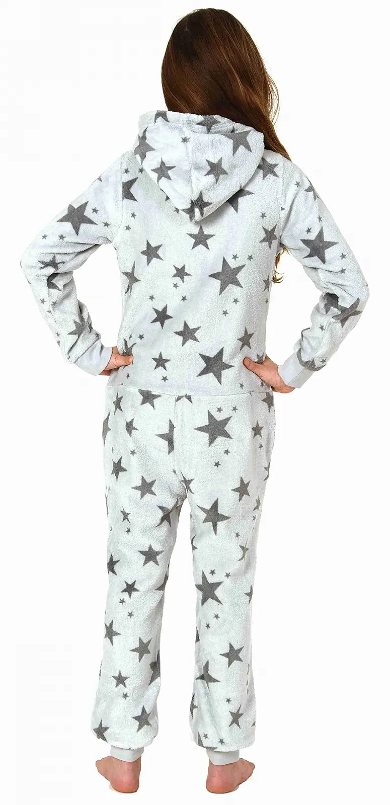 Дитячий комбінезон-піжама з довгими рукавами із зірковим принтом - 202 467 97 961, фото №3 Дитячий комбінезон-піжама з довгими рукавами із зірковим принтом - 202 467 97 961, фото №3