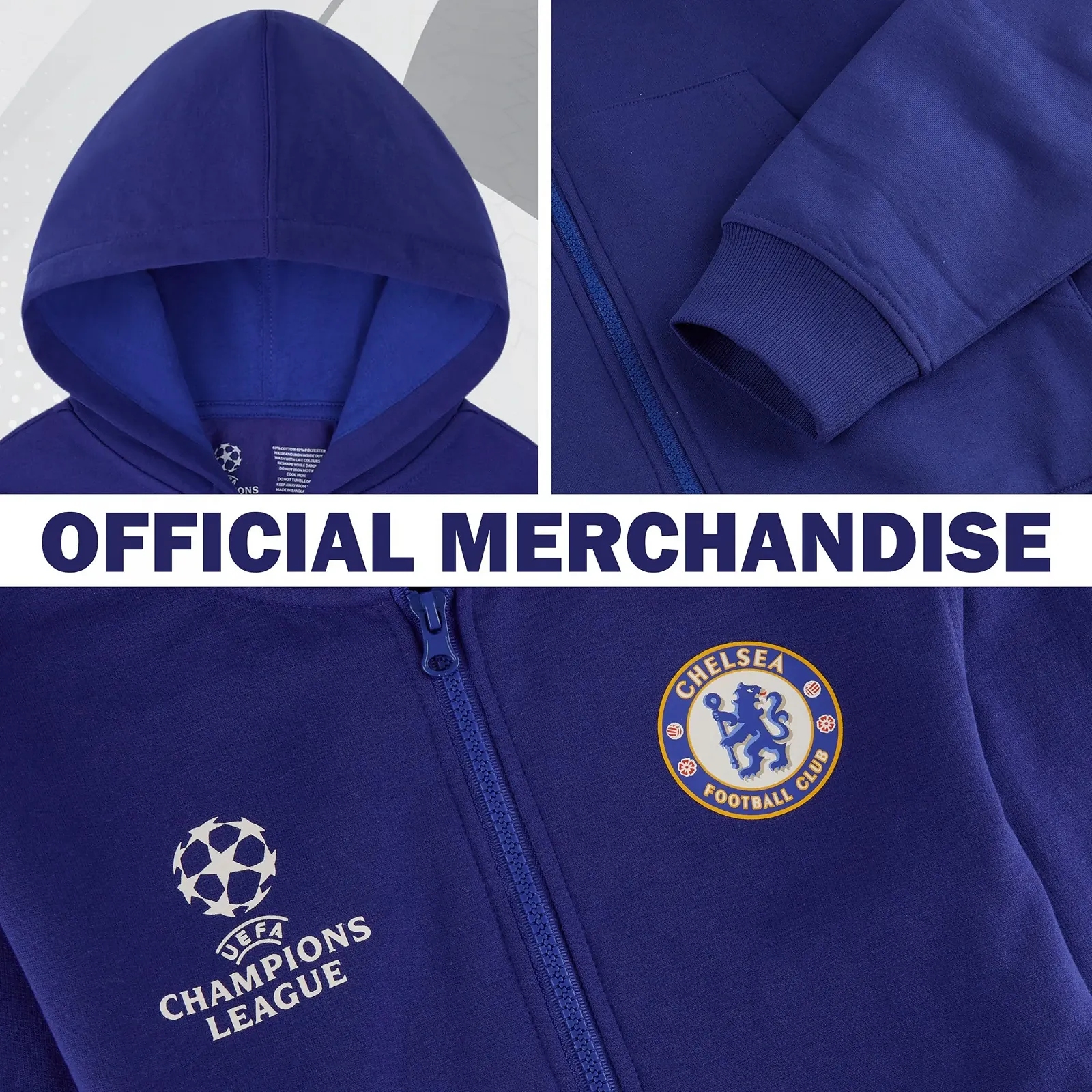 Худі Chelsea FC Get Trend для хлопчиків підлітків, фото №5