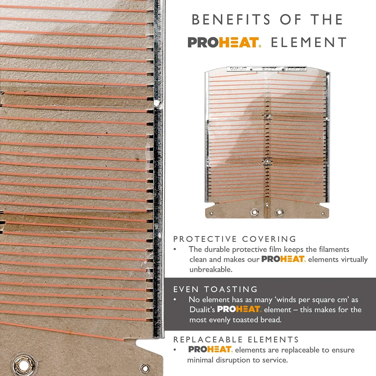 Тостер Dualit Vario на 4 слоти 40344 Чорний, фото №3 Тостер Dualit Vario на 4 слоти 40344 Чорний, фото №3