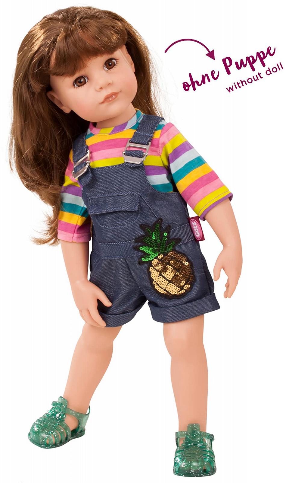 Одежда Götz Tropical 3402930 Размер XL Набор 4 предмета для стоячих кукол 45 - 50 см, фото №2 Одежда Götz Tropical 3402930 Размер XL Набор 4 предмета для стоячих кукол 45 - 50 см, фото №2