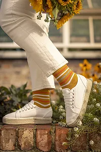 Носки гольфы SockShop Женские однотонные и узорчатые бамбуковые Набор 3 пары synthetic.ua - Фото 1