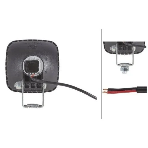 Рабочая фара HELLA 1GA 996 179-001 для DAF IVECO FAUN TATRA, фото №2 Рабочая фара HELLA 1GA 996 179-001 для DAF IVECO FAUN TATRA, фото №2