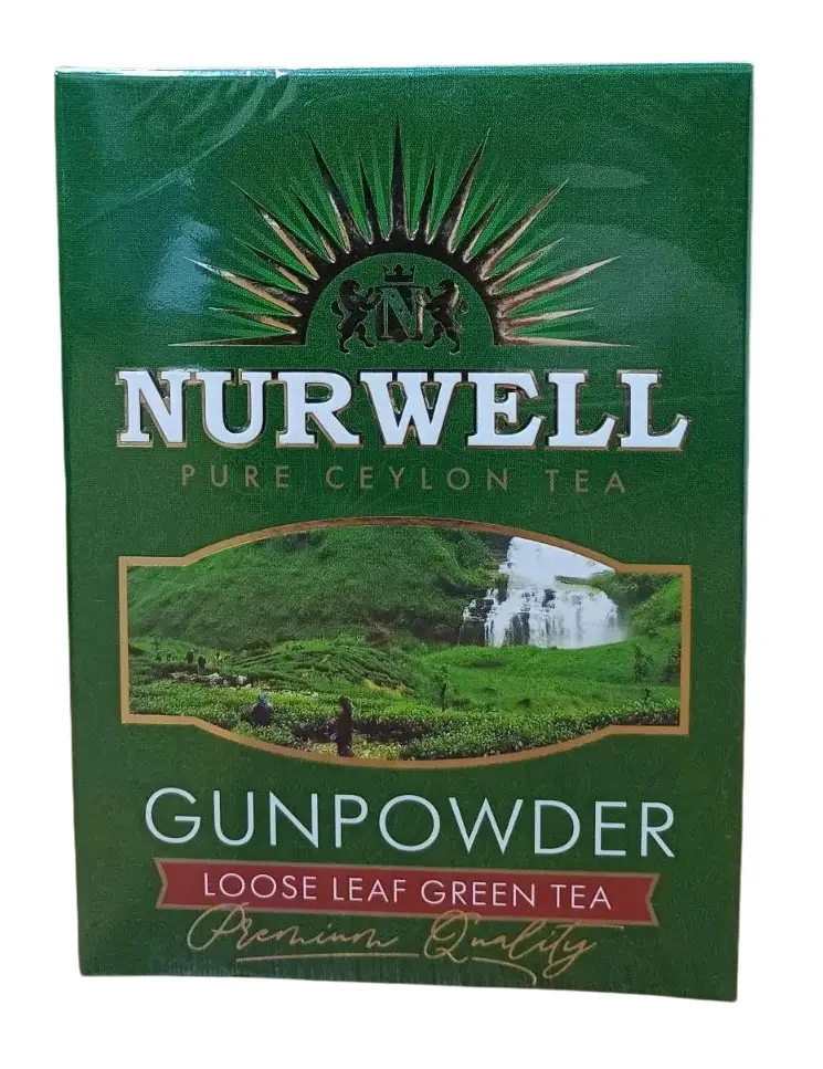 Зеленый чай NURWELL GREEN GUNPOWDER 100 г, фото №1 Зеленый чай NURWELL GREEN GUNPOWDER 100 г, фото №1