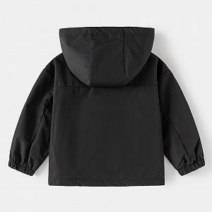 Ветровка для мальчиков Generisch, легкая с капюшоном, детская флисовая куртка-медвежонок synthetic.ua - Фото 1