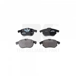 Комплект тормозных колодок, дисковый тормоз NK 223628 - Фото 1