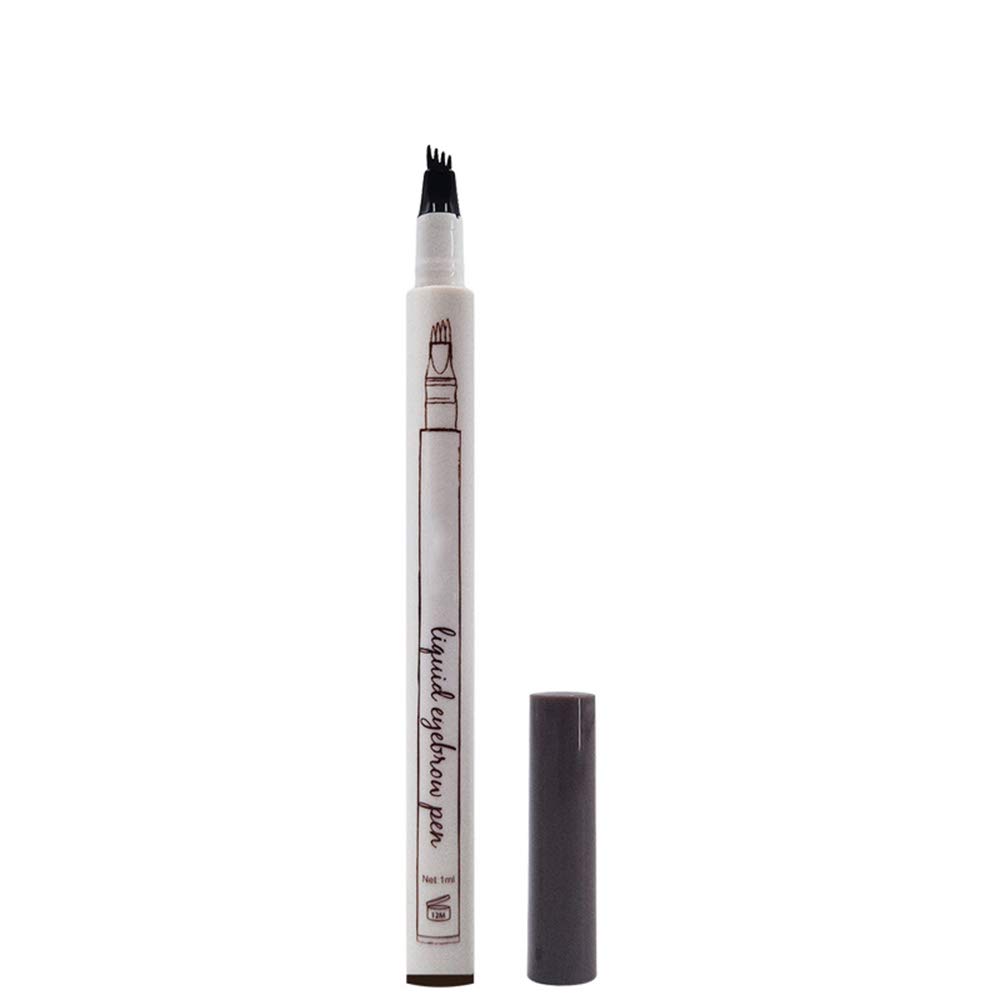 Pen 3D Eyebrow Tattoo Waterproof Long-Lasting Microblading with Micro-Fork Tip Applicator, фото №1