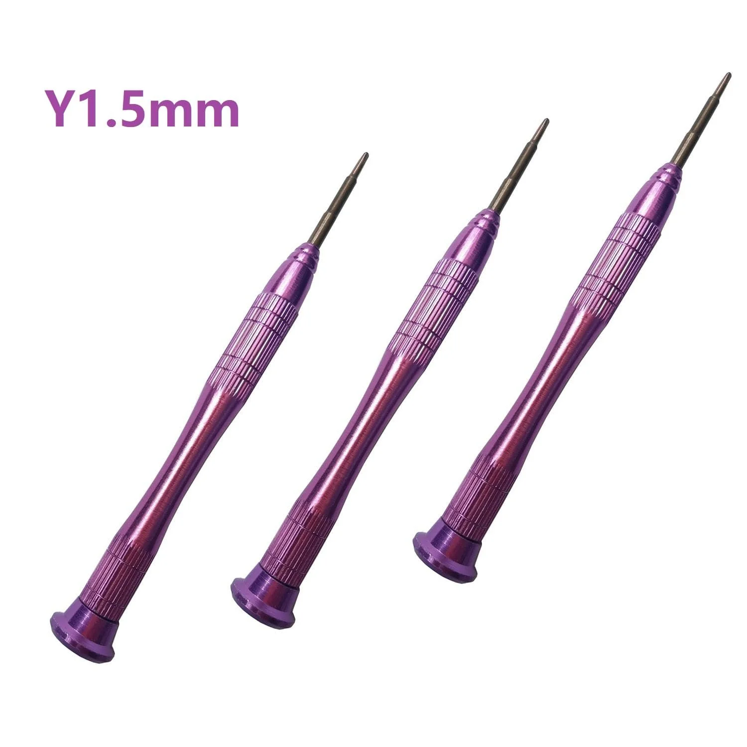 Викрутка Tri-Wing Y 1.5 мм 3 шт. з кришкою, що обертається на 360°, для ремонту електроніки, фото №2